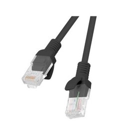 LANBERG Patch cord Cat 5e U/UTP 3m Negro